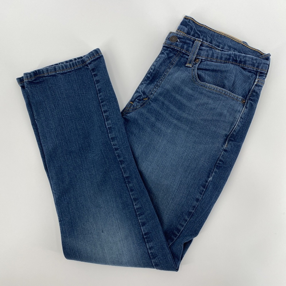 Levis 514 Jeans Mens Tag 33x30 Actual 32x27.5‎ Blue Straight Classic Everyday